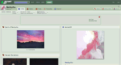 Desktop Screenshot of beckychu.deviantart.com