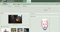 Desktop Screenshot of morot.deviantart.com