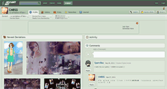 Desktop Screenshot of cmbsg.deviantart.com
