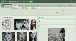 Desktop Screenshot of jasmine-cross.deviantart.com