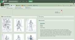 Desktop Screenshot of mastador.deviantart.com