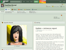 Tablet Screenshot of heartless-bowser.deviantart.com