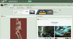 Desktop Screenshot of hrum.deviantart.com