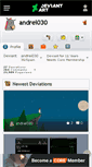 Mobile Screenshot of andrei030.deviantart.com