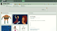 Desktop Screenshot of energy123049.deviantart.com