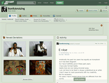 Tablet Screenshot of ikonikamazing.deviantart.com
