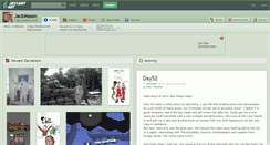 Desktop Screenshot of jackmason.deviantart.com