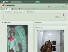 Tablet Screenshot of greenhellave.deviantart.com