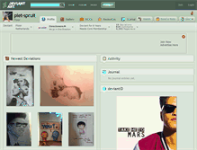 Tablet Screenshot of piet-spruit.deviantart.com
