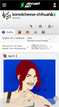 Mobile Screenshot of boredcheese-chihuahu.deviantart.com