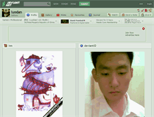 Tablet Screenshot of luodan.deviantart.com