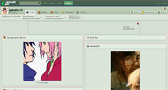 Desktop Screenshot of gaasaku13.deviantart.com