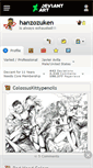 Mobile Screenshot of hanzozuken.deviantart.com