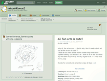 Tablet Screenshot of nekoni-klonoa2.deviantart.com