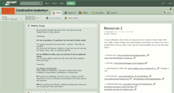 Desktop Screenshot of constructive-anatomy.deviantart.com