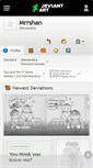 Mobile Screenshot of mrrshan.deviantart.com