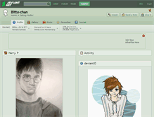 Tablet Screenshot of bittu-chan.deviantart.com