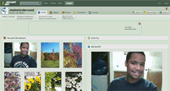 Desktop Screenshot of jmaineunderwood.deviantart.com