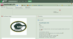 Desktop Screenshot of beautifulnight-child.deviantart.com