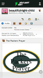 Mobile Screenshot of beautifulnight-child.deviantart.com