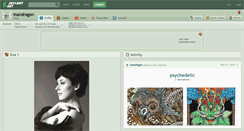 Desktop Screenshot of mandragon.deviantart.com