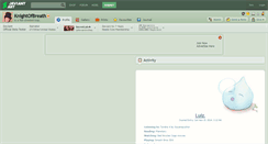 Desktop Screenshot of knightofbreath.deviantart.com