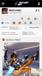 Mobile Screenshot of leonwoon.deviantart.com