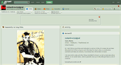 Desktop Screenshot of noisedrownssignal.deviantart.com