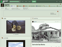 Tablet Screenshot of gigi928.deviantart.com