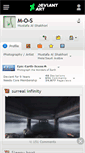 Mobile Screenshot of m-o-s.deviantart.com