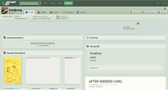 Desktop Screenshot of bungbung.deviantart.com