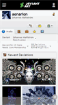 Mobile Screenshot of aenarion.deviantart.com