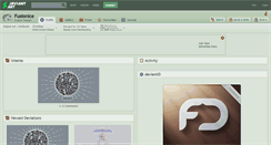 Desktop Screenshot of fusionice.deviantart.com