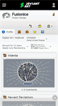 Mobile Screenshot of fusionice.deviantart.com