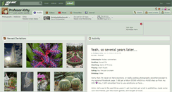 Desktop Screenshot of professor-kirby.deviantart.com
