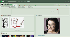 Desktop Screenshot of inkandalchemy.deviantart.com