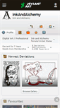 Mobile Screenshot of inkandalchemy.deviantart.com