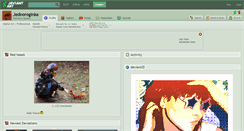 Desktop Screenshot of jednoroginka.deviantart.com