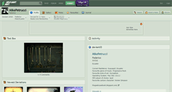 Desktop Screenshot of mikepetrucci.deviantart.com