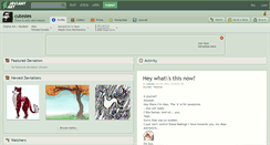 Desktop Screenshot of cutesies.deviantart.com