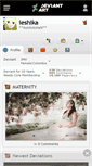 Mobile Screenshot of ieshika.deviantart.com