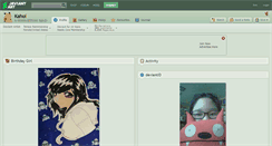 Desktop Screenshot of kahoi.deviantart.com