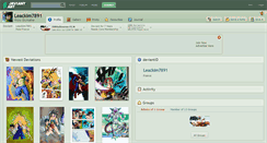 Desktop Screenshot of leackim7891.deviantart.com