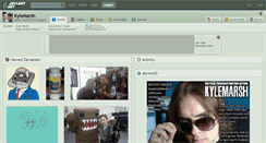 Desktop Screenshot of kylemarsh.deviantart.com