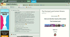 Desktop Screenshot of angelicfruitcakes.deviantart.com