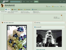 Tablet Screenshot of physcobunneh.deviantart.com