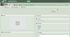 Desktop Screenshot of kikilala.deviantart.com