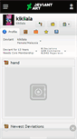Mobile Screenshot of kikilala.deviantart.com
