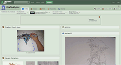 Desktop Screenshot of kiratsukiyomi.deviantart.com