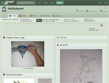Tablet Screenshot of kiratsukiyomi.deviantart.com